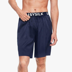 Daisysilk Print Seiden-Boxershorts für Herren