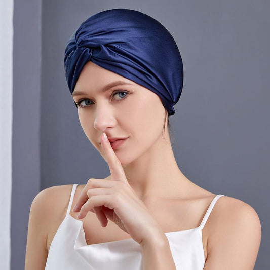 22 Momme Premium-Seiden-Turban für Frauen