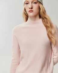 Pullover aus 100 % Kaschmir mit klassischem Stehkragen