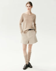 Leichter Pullover aus 100 % reinem Kaschmir
