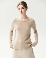 Leichter Pullover aus 100 % reinem Kaschmir