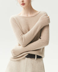 Leichter Pullover aus 100 % reinem Kaschmir