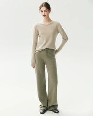Leichter Pullover aus 100 % reinem Kaschmir
