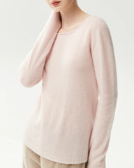 Leichter Pullover aus 100 % reinem Kaschmir