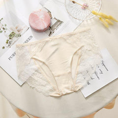 Sexy Lace Comfortable Silk Panties - Daisysilk