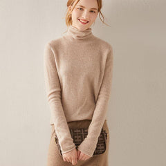 Rollkragen Kaschmir Pullover