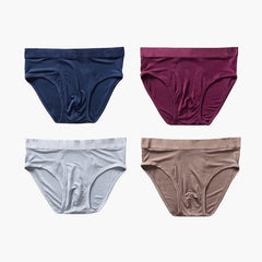 4 Stück Männer Seiden gestrickte Unterhosen