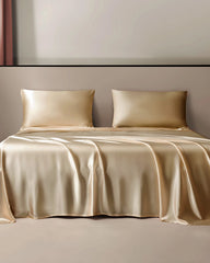 25 Momme 3-teiliges Seiden-Flat Sheet Set