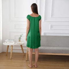 22 Momme Süßes Seiden-Nachtkleid