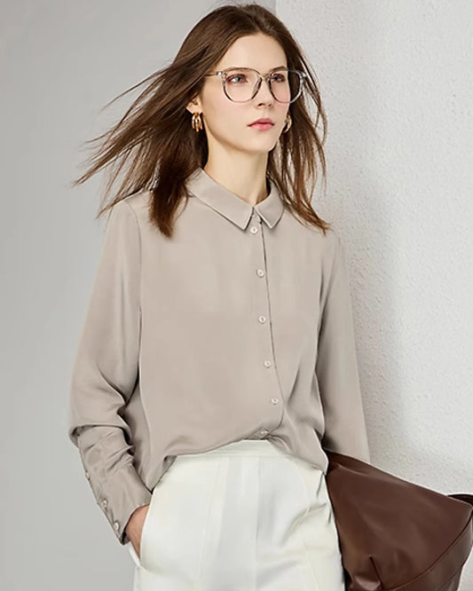 30 Momme Seiden Bluse