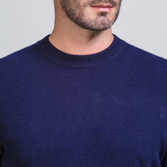 Herren Kaschmir Pullover mit Rundhalsausschnitt
