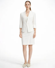 40 Momme Seidenblazer für Damen mit 3/4-Ärmeln