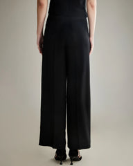 40 Momme Seidenhose mit breiten Beinen