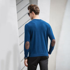 Herren Kaschmir Pullover mit Rundhalsausschnitt