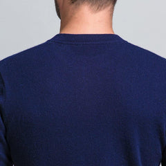 Herren Kaschmir Pullover mit Rundhalsausschnitt