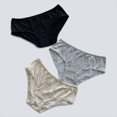 Hautverträgliche Seiden-Unterhosen für Frauen