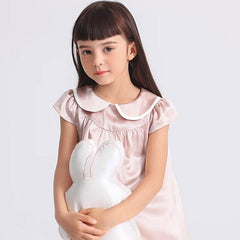 Seiden-Nachtkleid für Mädchen