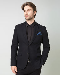 Männer Seiden-Taschentuch mit dunklem Farbton-Druckmuster