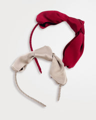 Seiden-Bowknot-Haarband