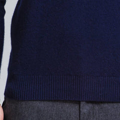 Herren Kaschmir Pullover mit Rundhalsausschnitt