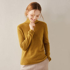 Rollkragen Kaschmir Pullover