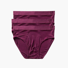3 Stücke 100% Seiden gestrickte Männer-Unterhosen