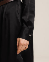 22 Momme Seiden-Outwear Kleid