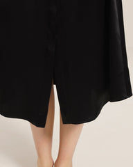 22 Momme Seiden-Outwear Kleid