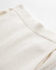 Kaschmir-Woll-Schlagstrickhose mit Taschen