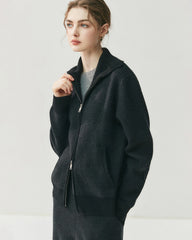 Kaschmir-Woll-Strickjacken-Set für Damen