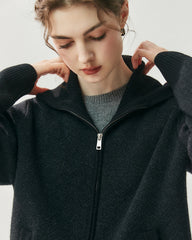 Kaschmir-Woll-Strickjacken-Set für Damen