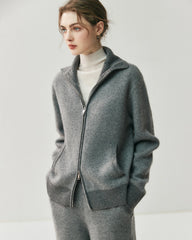 Kaschmir-Woll-Strickjacken-Set für Damen