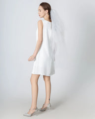 40 Momme A-Linie Seidenkleid