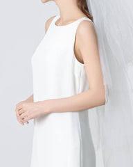 40 Momme A-Linie Seidenkleid