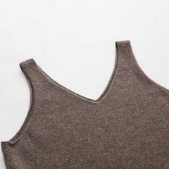 Reines Kaschmir-Strickpullover in Kaschmir-Design