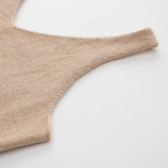 Reines Kaschmir-Strickpullover in Kaschmir-Design