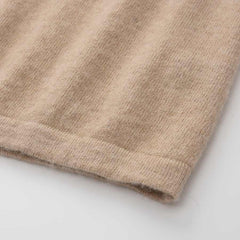 Reines Kaschmir-Strickpullover in Kaschmir-Design