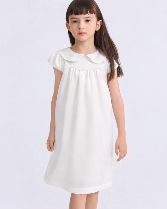 Seiden-Nachtkleid für Mädchen