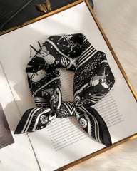 Seidentuch mit Equestrian-Paisley-Muster