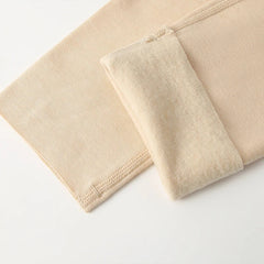 Extra wärmendes Seiden-Set mit Weste und Hosen