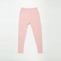 Extra wärmende Seiden-Thermal-Unterwäsche-Set für Frauen Rose Pink