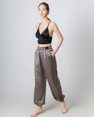 Französische Dreiecksbecher Seiden Camisole, Seiden-BH