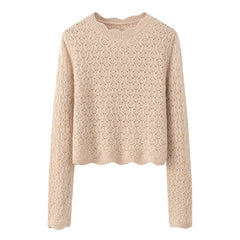 Kaschmir-Pullover mit Blumenmuster