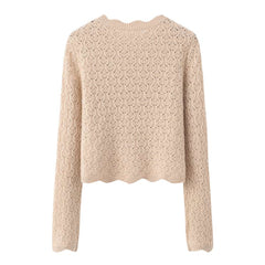 Kaschmir-Pullover mit Blumenmuster