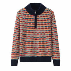 Reine Kaschmir- Pullover mit Klassischem Rollkragen