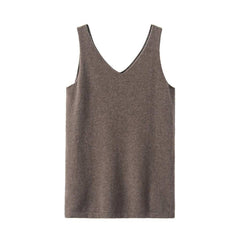 Reines Kaschmir-Strickpullover in Kaschmir-Design