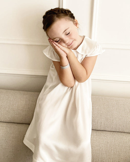 Seiden-Nachtkleid für Mädchen