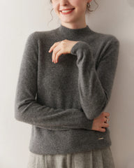 Leichter Damen Kaschmirpullover
