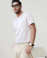 Herren Seidenjersey T-Shirt – Relaxed Fit