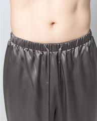 Männer Luxuriöse lose Seiden-Pyjamas